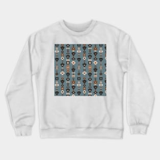 American Prairie Tribal Bull Heads Crewneck Sweatshirt